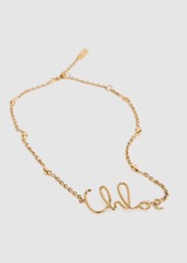 C Chloé Logo Necklace