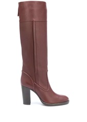 Chloé calf-length leather boots
