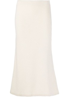 Chloé cashmere midi skirt