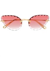 Chloé cat eye framed sunglasses