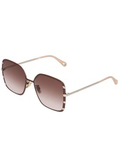 Chloé Celeste Squared Metal Sunglasses