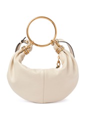 Chloé - Bracelet-Handle Leather Shoulder Bag - White - OS - Moda Operandi