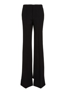 Chloé - Broken-Heel Low-Rise Stretch-Wool Pants - Black - FR 40 - Moda Operandi