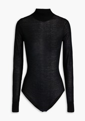 Chloé - Cutout cashmere bodysuit - Black - L