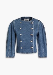 Chloé - Double-breasted denim jacket - Blue - FR 34