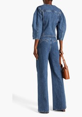 Chloé - High-rise wide-leg jeans - Blue - FR 44