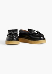 Chloé - Jamie tasseled leather platform loafers - Black - EU 41