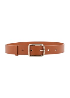 Chloé - Joe Wide Leather Belt - Brown - L - Moda Operandi