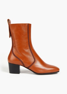 Chloé - Goldee leather ankle boots - Brown - EU 35