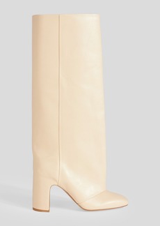 Chloé - Leather knee boots - White - EU 40.5
