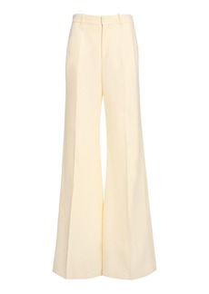 Chloé - Linen-Canvas Wide-Leg Pants - Ivory - FR 40 - Moda Operandi