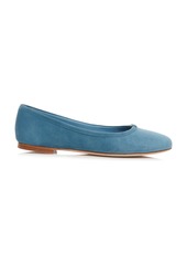 Chloé - Marcie Suede Ballet Flats - Blue - IT 37 - Moda Operandi