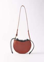 Chloé - Mate Whipstitched Leather Cross-body Bag - Womens - Brown