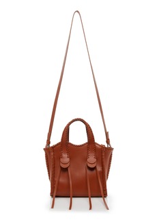 Chloé - Mony Leather Mini Tote Bag - Brown - OS - Moda Operandi