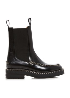 Chloé - Noua Leather Ankle Boots - Black - IT 39 - Moda Operandi