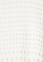 Chloé - Open-knit silk sweater - White - XS