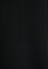 Chloé - Pleated crepe mini dress - Gray - FR 34