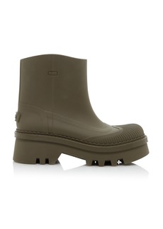 Chloé - Raina Rubber Boots - Green - IT 41 - Moda Operandi