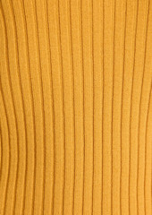 Chloé - Ribbed wool and cashmere-blend tank - Yellow - L