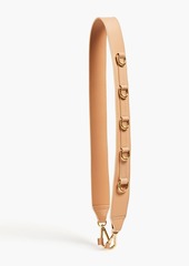 Chloé - Ring-embellished leather bag strap - Pink - OneSize