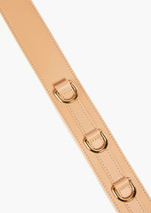 Chloé - Ring-embellished leather bag strap - Pink - OneSize