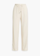 Chloé - Striped crepe track pants - White - FR 34