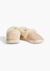 Chloé - Woody shearling slippers - Pink - EU 38