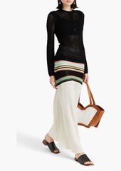 Chloé - Wool and cashmere-blend sweater - White - XS