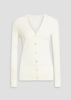 Chloé - Wool-blend cardigan - White - S