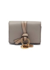 Chloé Alphabet grained-leather wallet