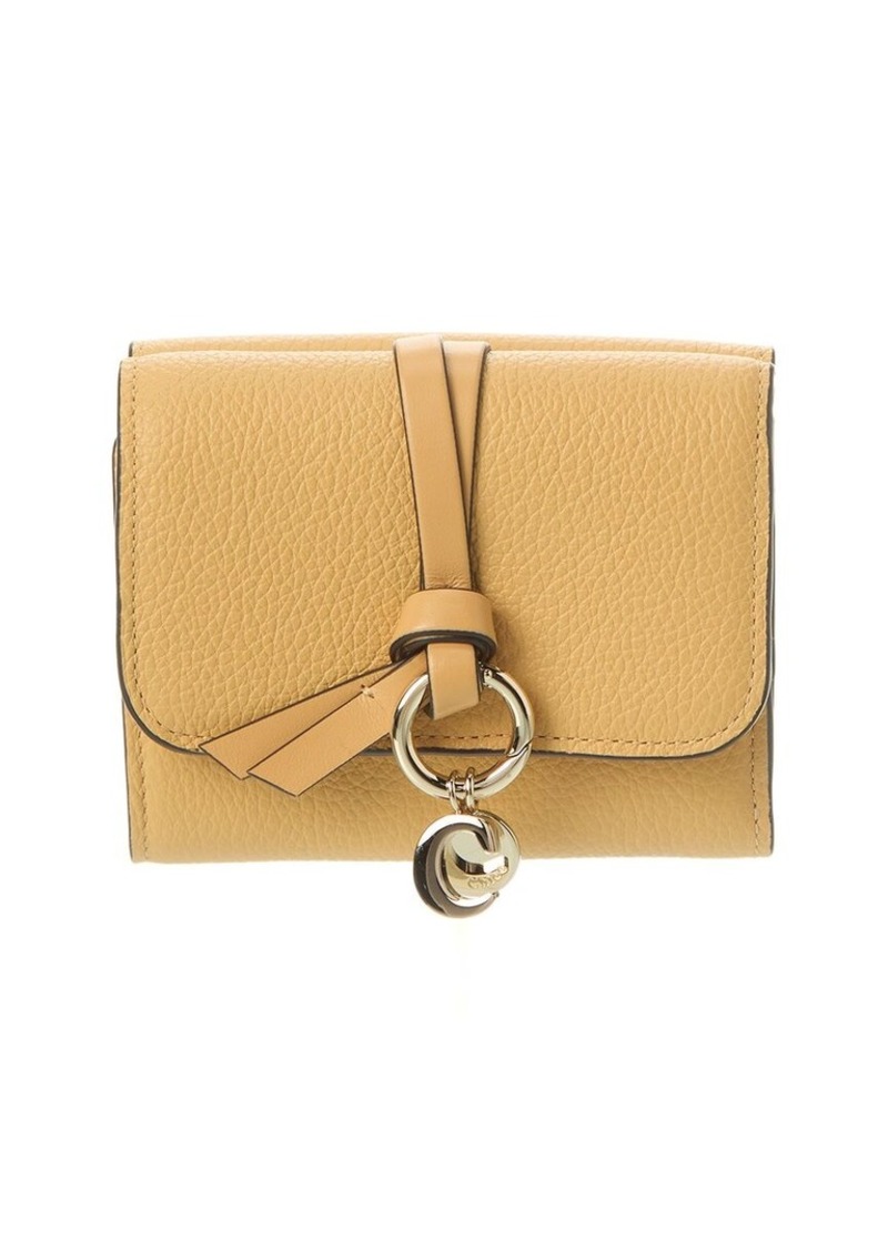 Chloé Alphabet Leather French Wallet