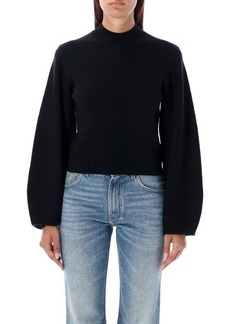 CHLOÉ Baloon sleeve knit cropped