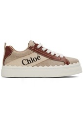 Chloé Beige Lauren Sneakers