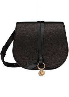 Chloé Black Mini Alphabet Saddle Bag