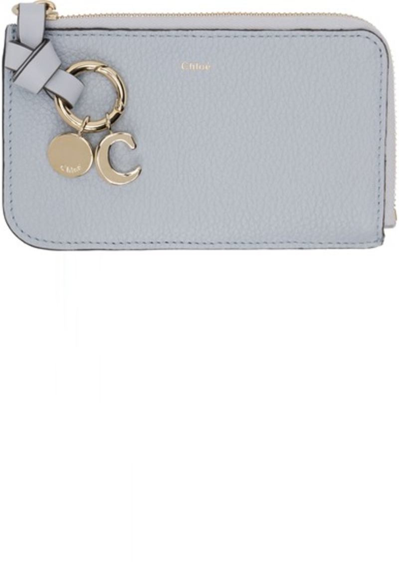 Chloé Blue Alphabet Card Holder