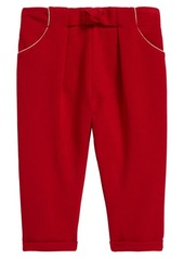 Chloé Bow Waist Pull-On Pants in 953 Red at Nordstrom