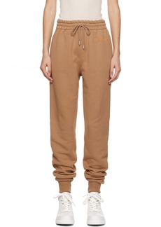 Chloé Brown Generous Sweatpants