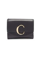 Chloé C small leather wallet