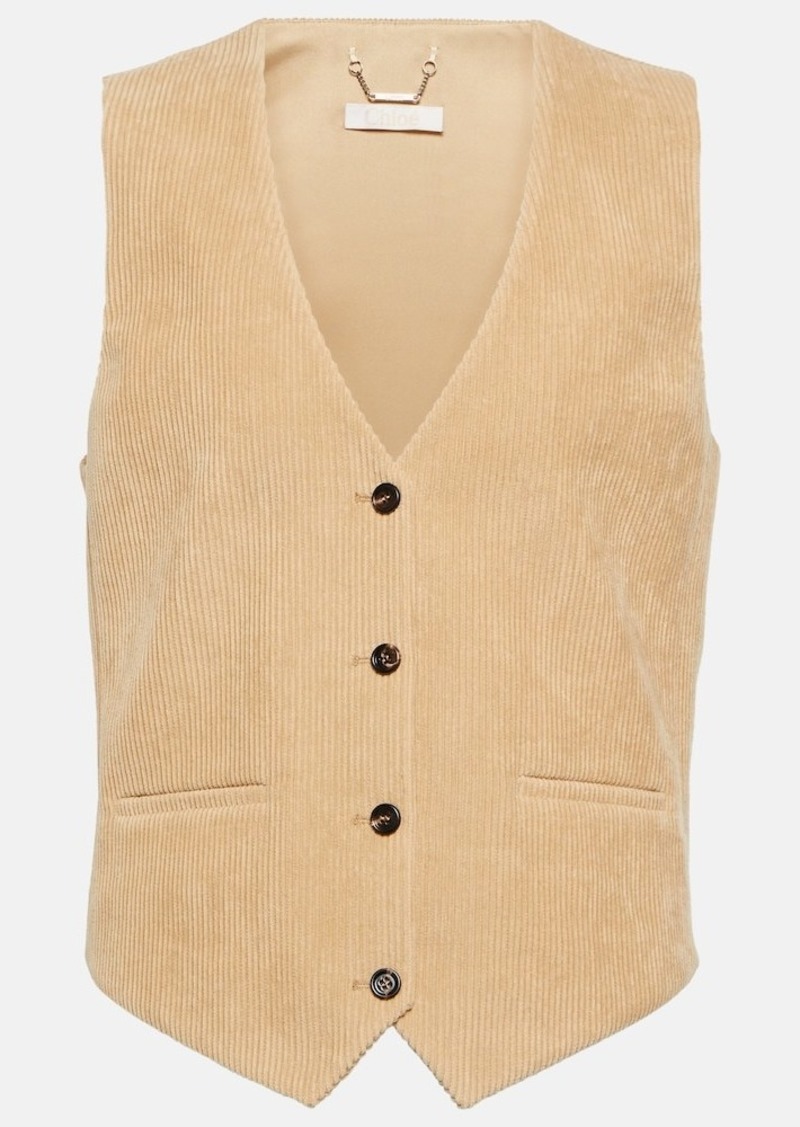 Chloé Cotton vest