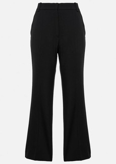 Chloé Cropped wool-blend pants