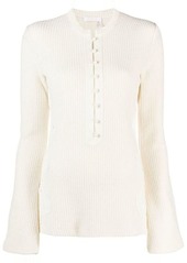 CHLOÉ Embroidered wool jumper