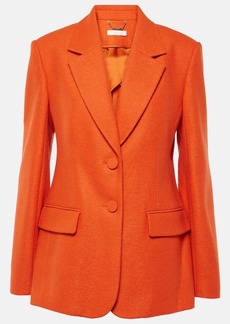 Chloé Felted wool and cashmere jersey blazer