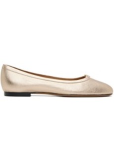 Chloé Gold Marcie Ballerina Flats