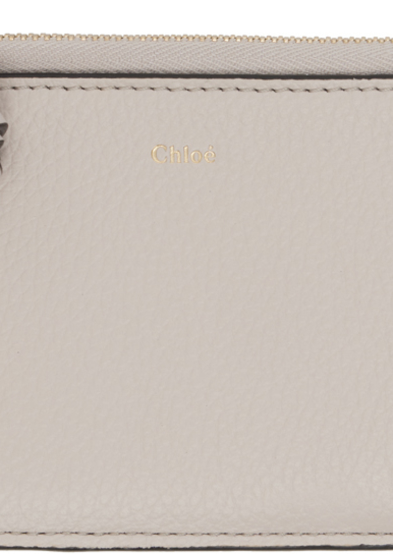 Chloé Gray Alphabet Card Holder