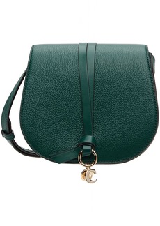 Chloé Green Mini Alphabet Saddle Bag