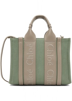 Chloé Green Small Woody Tote