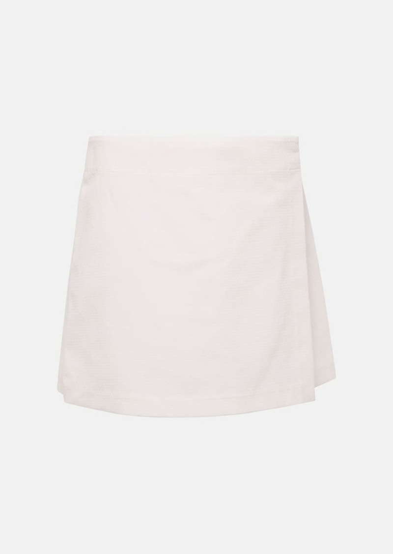 Chloé High-rise cotton skort