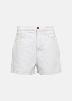 Chloé High-rise denim shorts