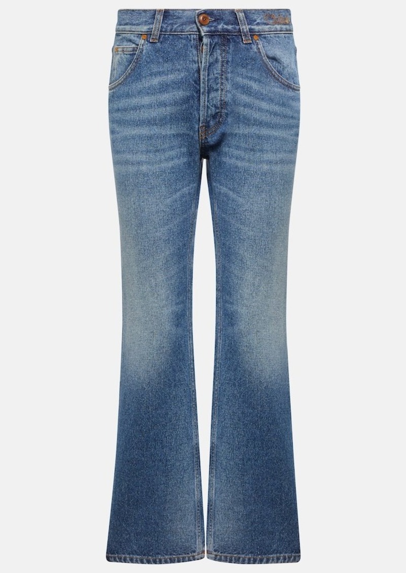 Chloé High-rise straight jeans