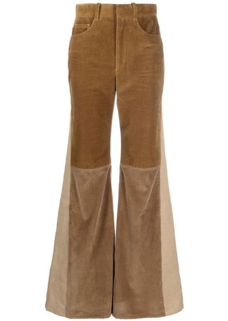CHLOÉ High-waisted flared trousers